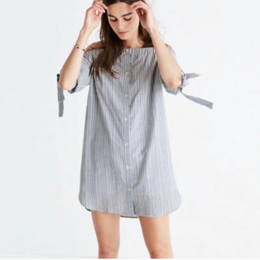 Madewell Off the Shoulder Dress